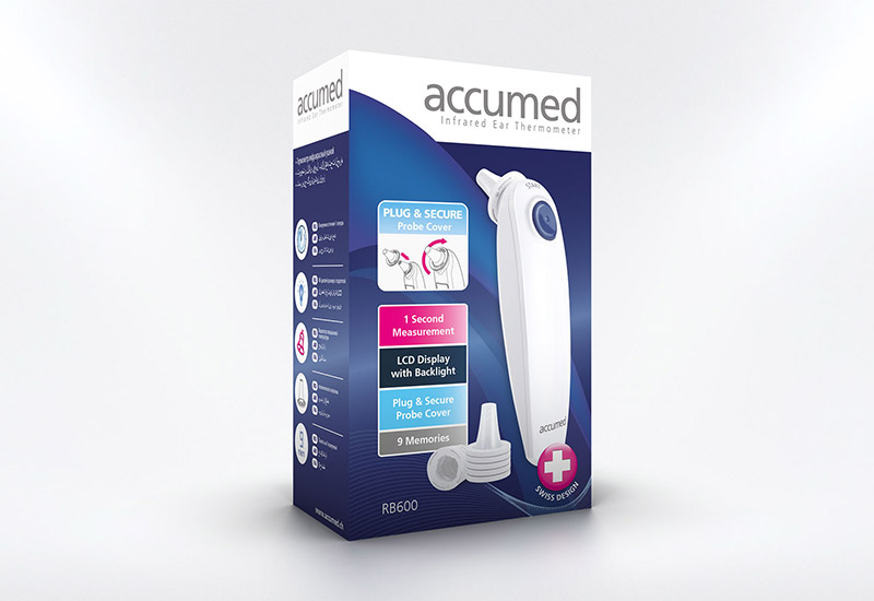 ترمومتر دیجیتال گوشی RB-600 accumed