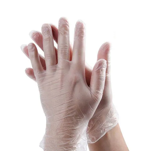 دستکش معاینه وینیل بدون پودر گاماتکس (100*10 عددی) L   *