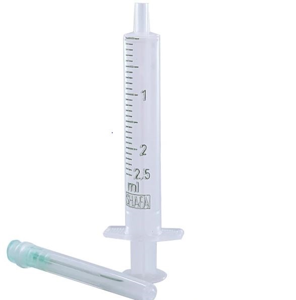 سرنگ 2.5cc اسلیپ شفا*